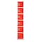 Adiroffice 12 in W, 12 in D, 72 in H, Steel ADI629-206-RED-2PK - alternate 7